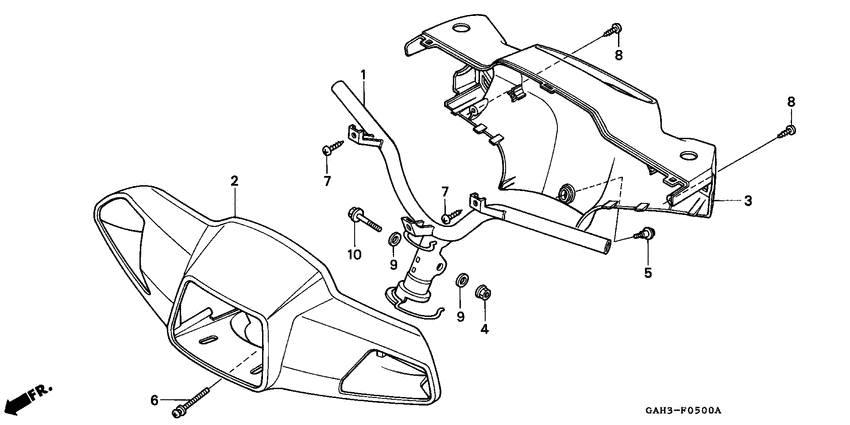 Steering handle/ handle cover