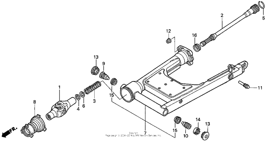 GL1500C Маятник