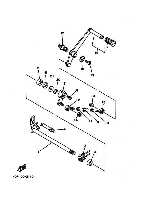 TZ250 Shaft shift