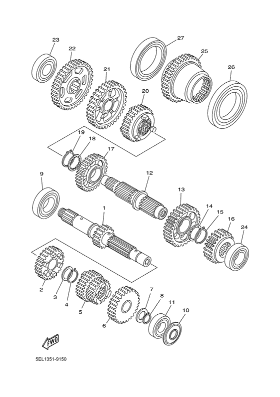 BT1100 Трансмиссия