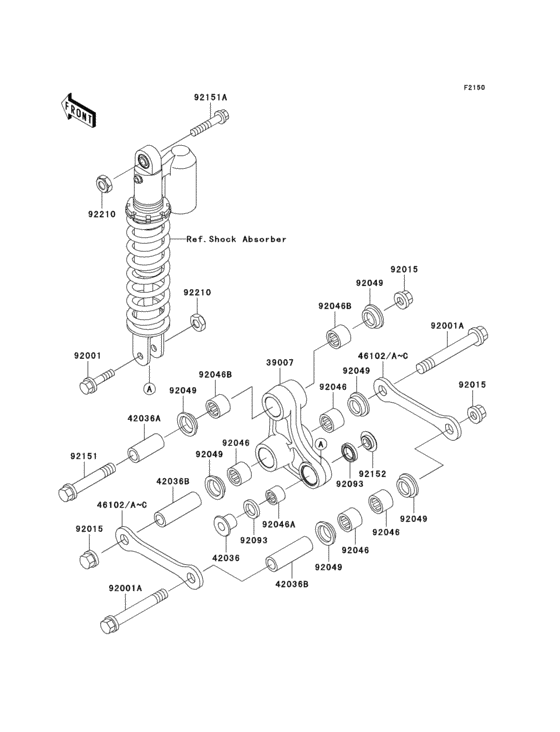 KX65 Подвеска
