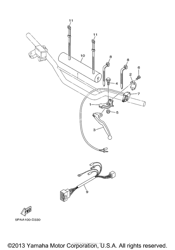 YZ85Y Рулевые переключатели