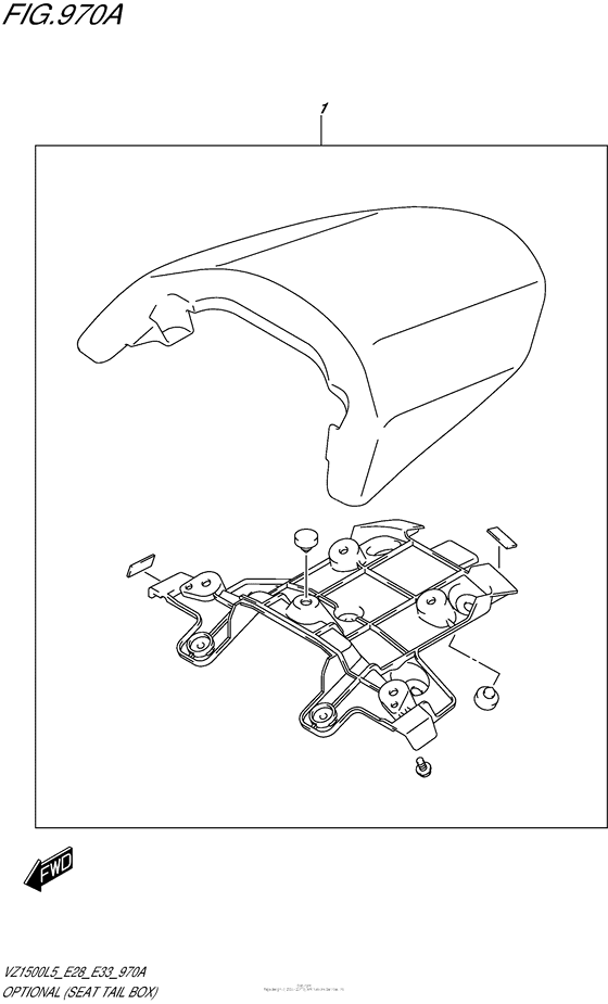 VL1500 Optional (Seat Tail Box)