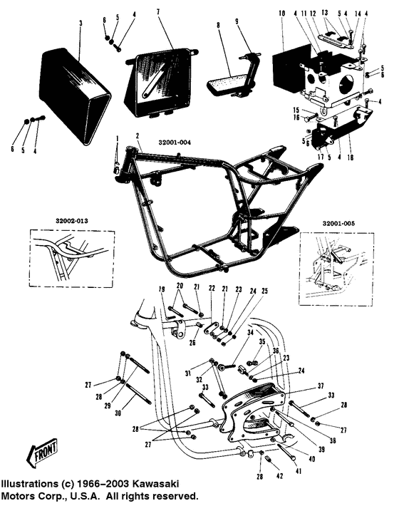 Frame/frame fittings