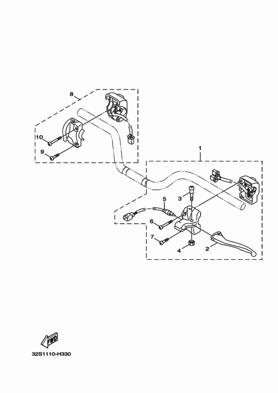 Handle switch & lever