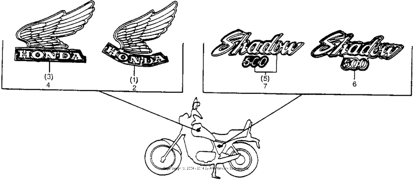 Vt500c labels