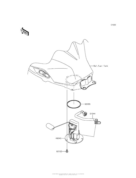 EX300 Топливный насос