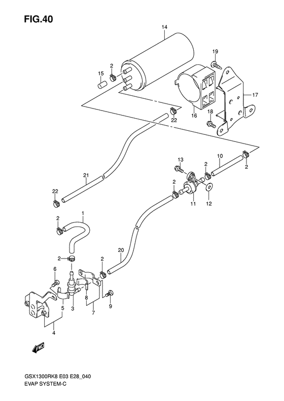 Evap system