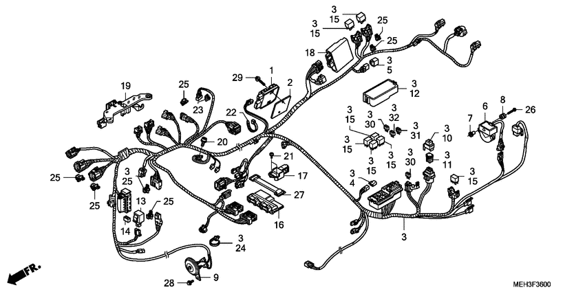 Harness wire