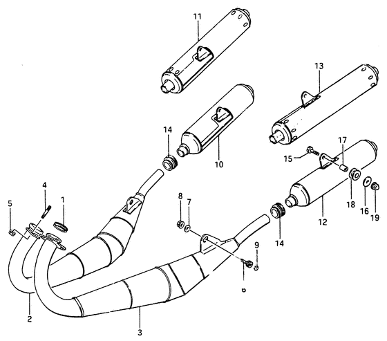 Muffler comp