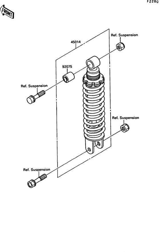 EX500 Амортизатор