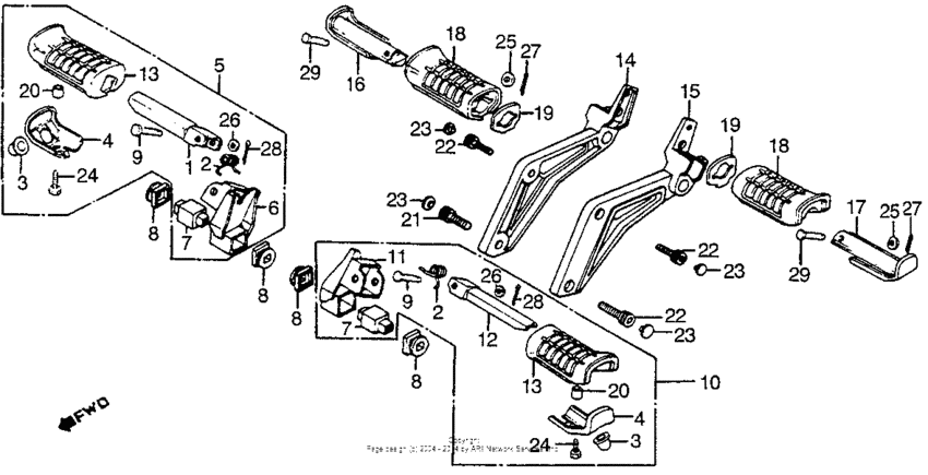 Footpegs
