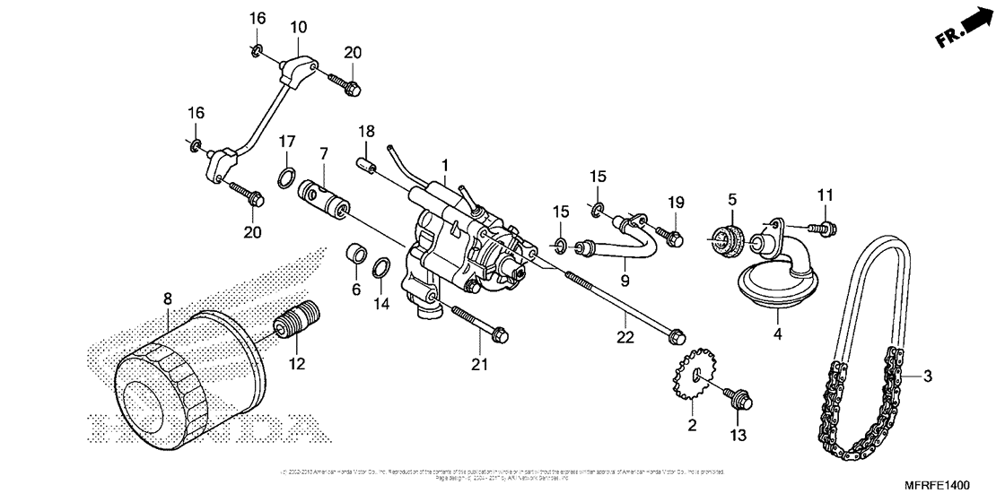 Oil Filter + Oil Pump