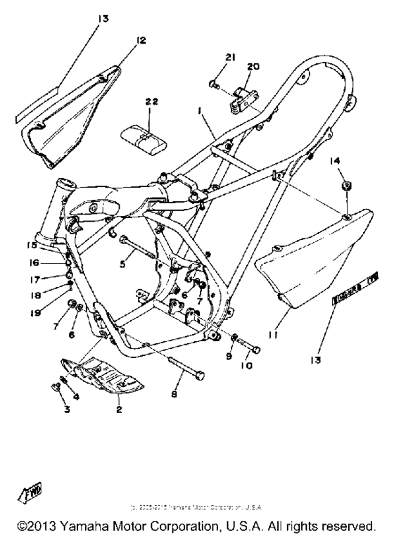 Frame - side cover