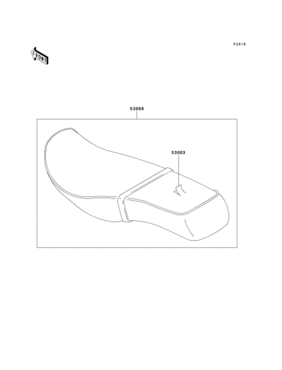 BJ250 Сиденье