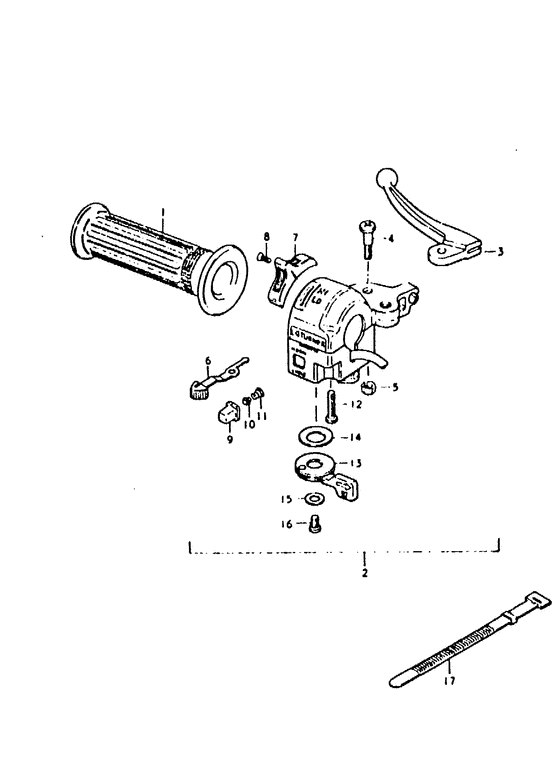 Lh handle switch