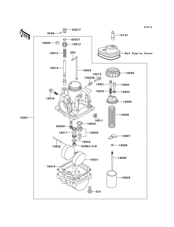 Carburetor assy