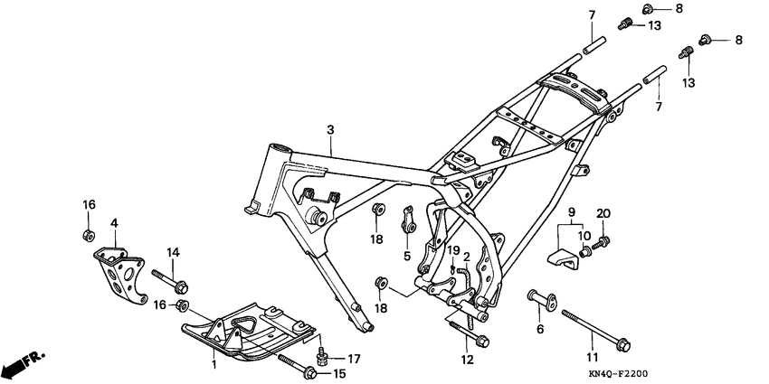 Frame body
