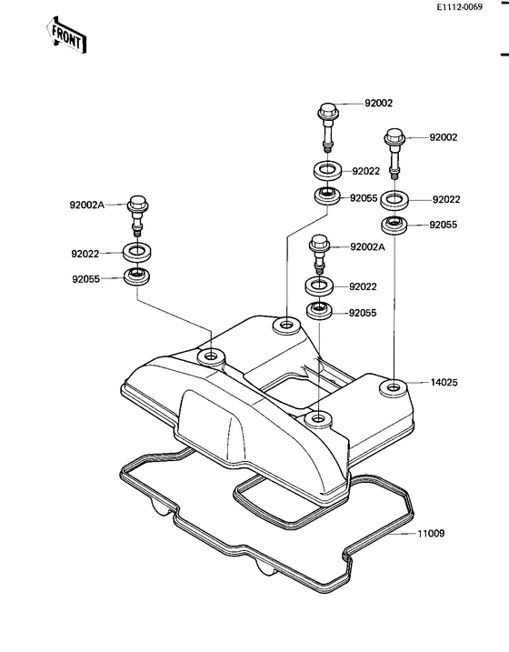 KL600 Крышка головки цилиндров