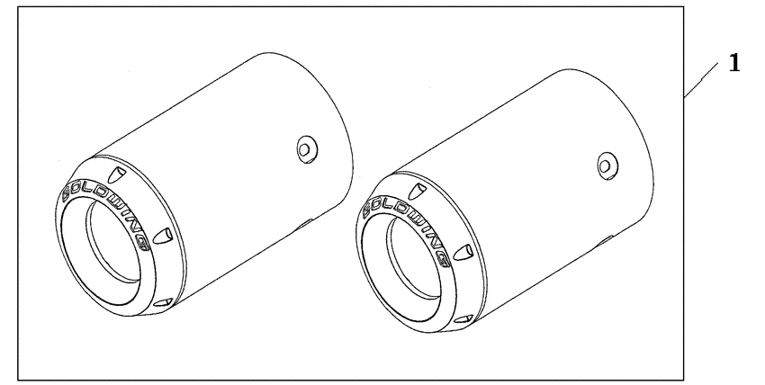 GL1800 (ABS) Chrome ex.tips c