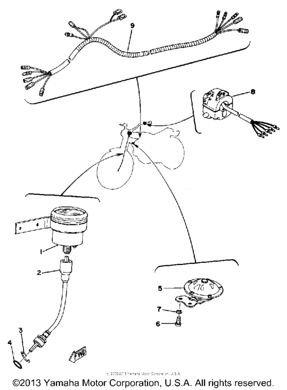 TY250D Alternate parts