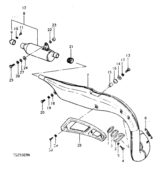 Muffler comp