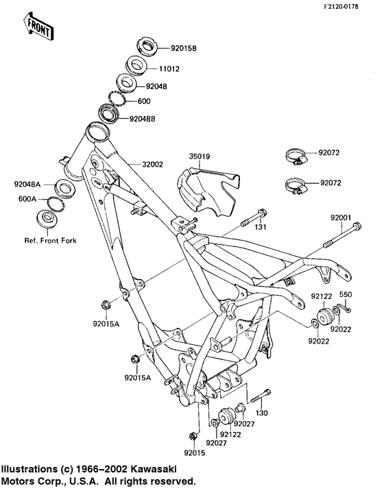 Frame/frame fittings