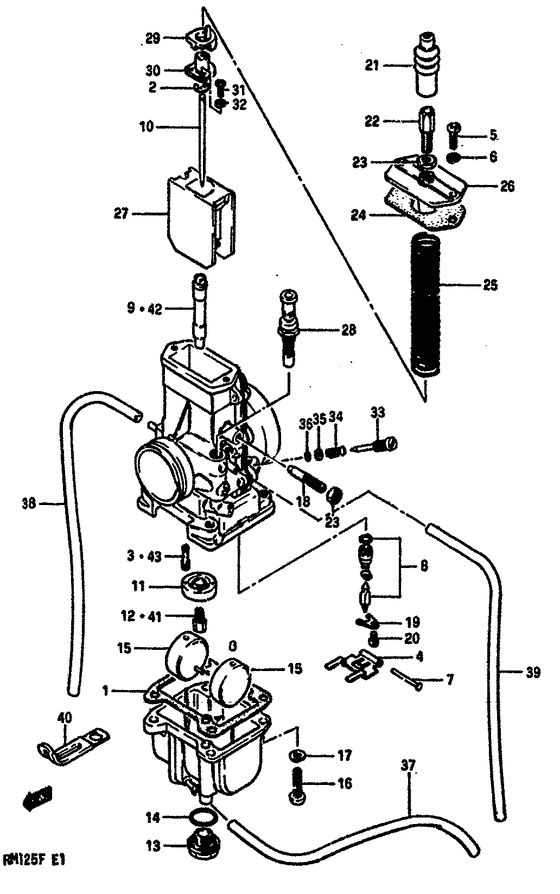 Carburetor assy