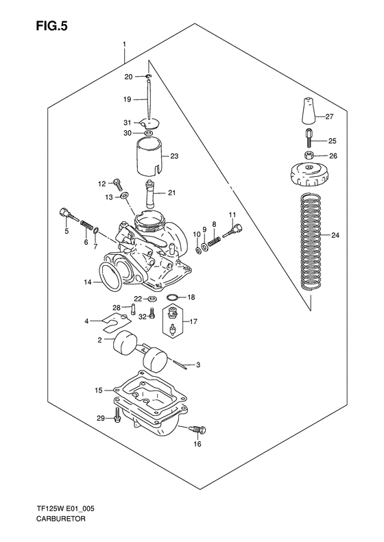 Carburetor assy