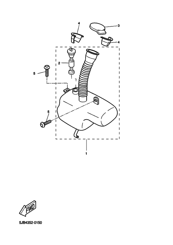YH50 Бак масляный