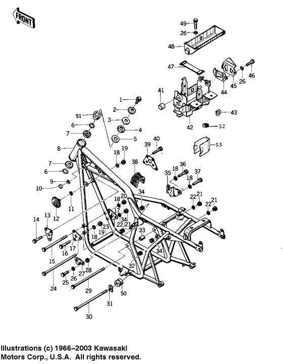 Frame/frame fittings