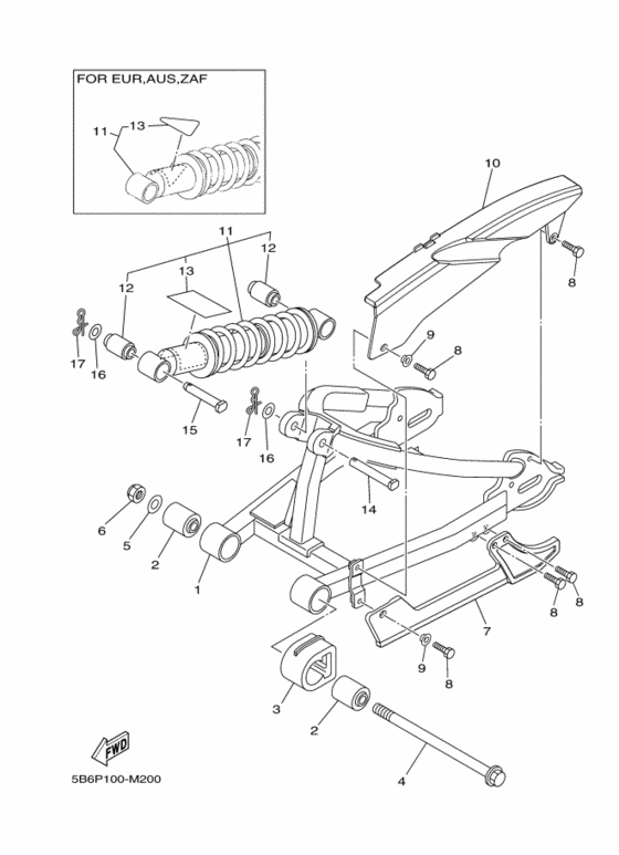 Rear arm & suspension