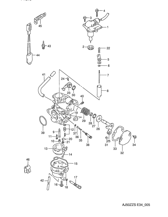 Carburetor assy