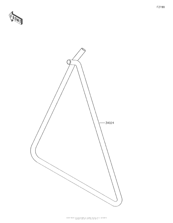 KX100 Подножка
