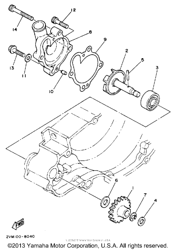  Водяной насос