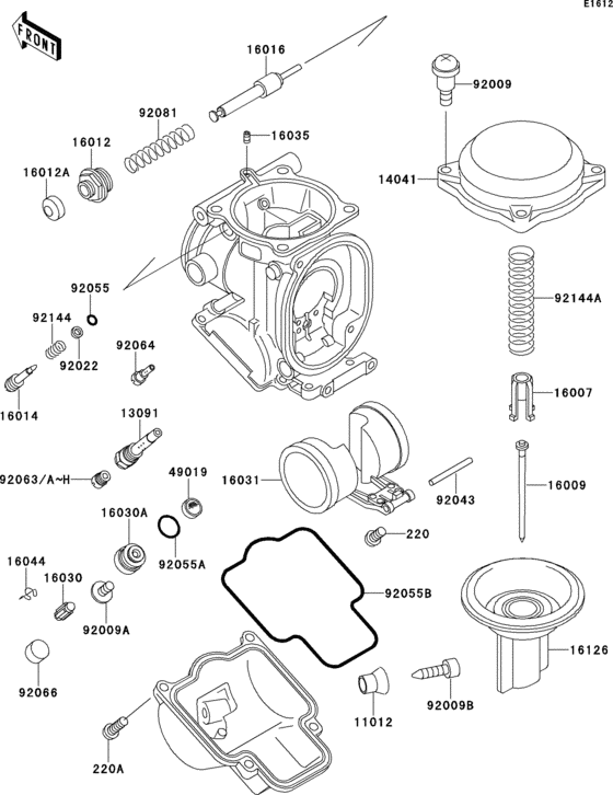Carburetor parts(1/2)