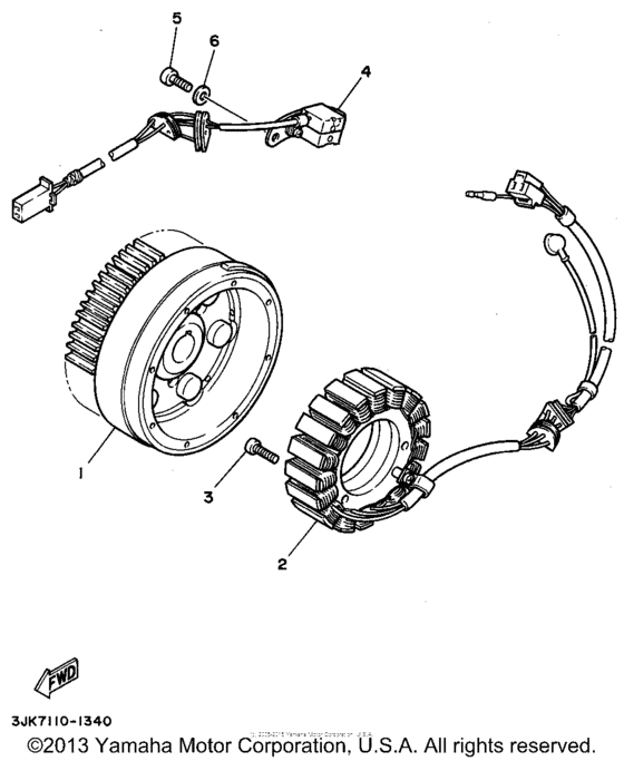 XV1100GC Генератор