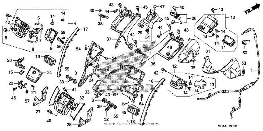 Shelter (gl1800'06-) (airbag)
