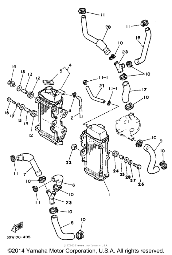 Radiator hose l