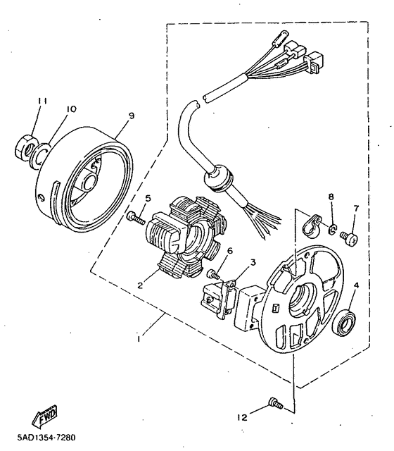 YN50R Генератор