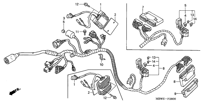 Harness wire