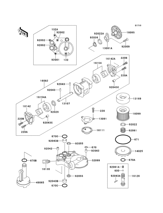Oil pump/oil filter(1/2)