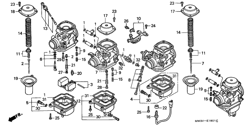 Carburetor assy