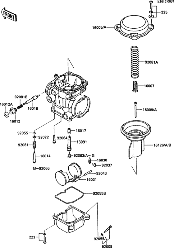 Carburetor parts(1/2)