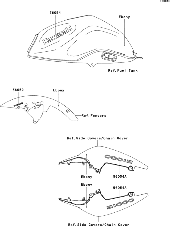 ZR1000 Decals(ebony)(c9f)