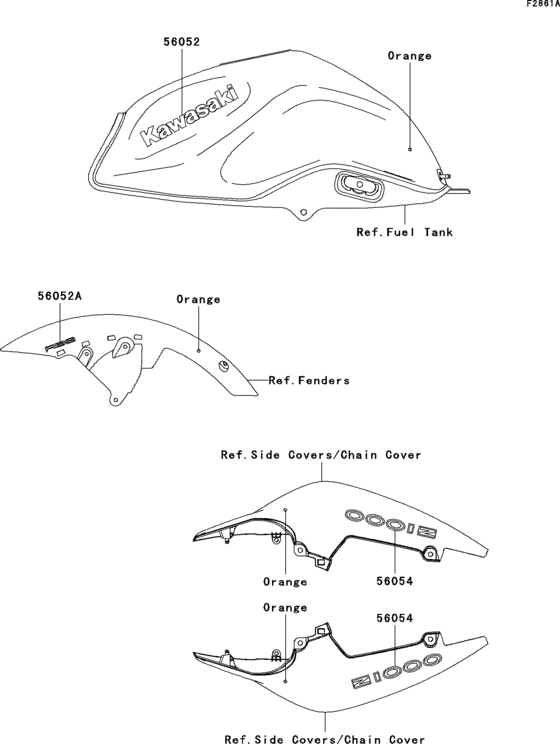 ZR1000 Decals(orange)(c7f)