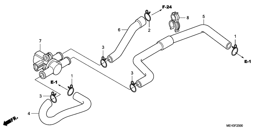 NSA700 Air injection solenoid valve