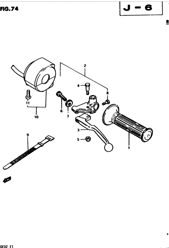 Left handle switch