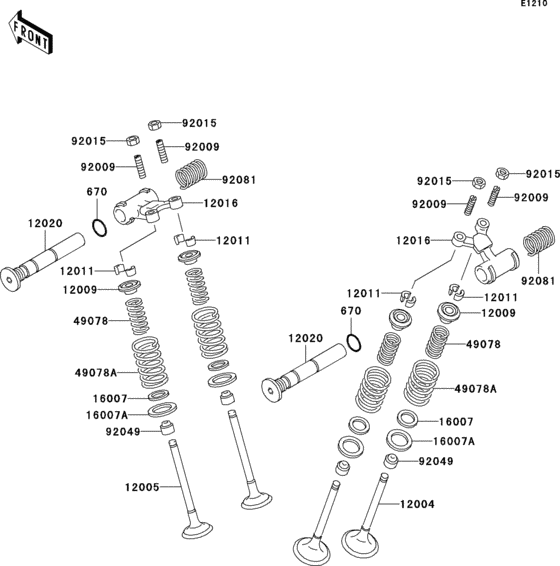 EN500 Клапана