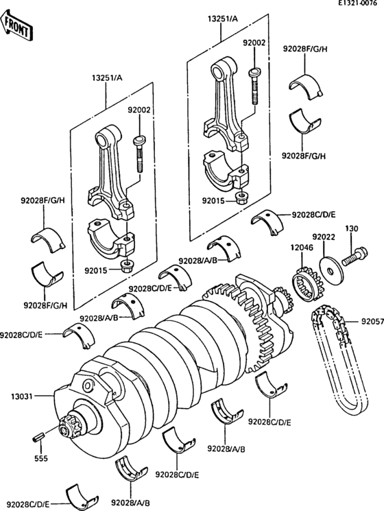 ZL1000 Crankshaft(zlt00a-001113-)